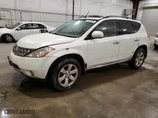2006 Nissan Murano SE with VIN JN8AZ08W76W527255, listed as a Copart auction lot 78376604 with 209,418 mi miles and Salvage Title. Bid and sale history available at carsss.com. Image 1.