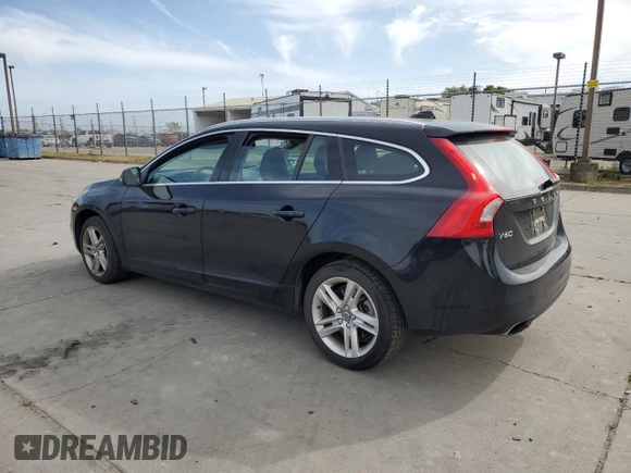2015 Volvo V60 T5 Drive-E Premier with VIN YV140MEK4F1261924, listed as a Copart auction lot 53111885 with 86,620 mi miles and Salvage Title. Bid and sale history available at carsss.com. Image 2.