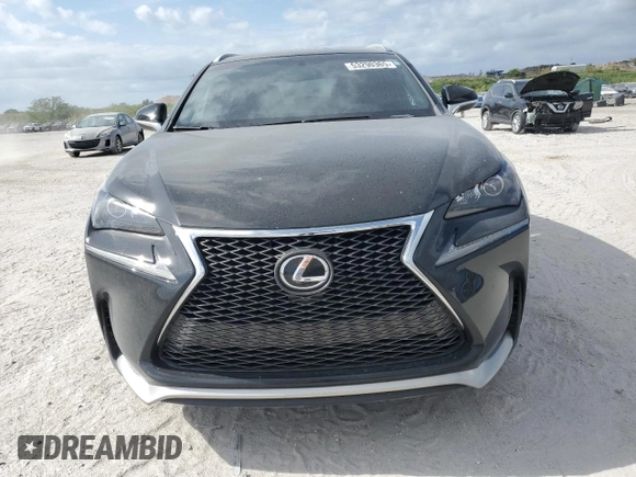 2015 Lexus NX 200t with VIN JTJYARBZ3F2000441, listed as a Copart auction lot 53290365 with 81,653 mi miles and Non Repairable. Bid and sale history available at carsss.com. Image 5.