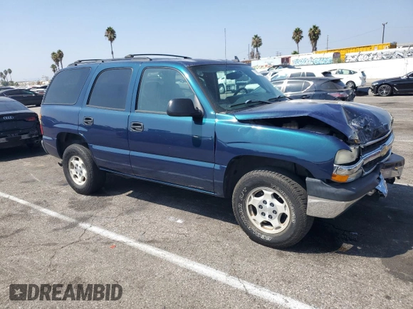 2006 Chevrolet Tahoe LS with VIN 1GNEC13V06R119186, listed as a Copart auction lot 71493914 with 186,235 mi miles and Salvage Title. Bid and sale history available at carsss.com. Image 4.
