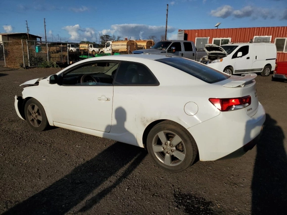 2012 Kia Forte Koup EX with VIN KNAFU6A28C5583973, listed as a Copart auction lot 76594584 with 168,297 mi miles and Salvage Title. Bid and sale history available at carsss.com. Image 2.