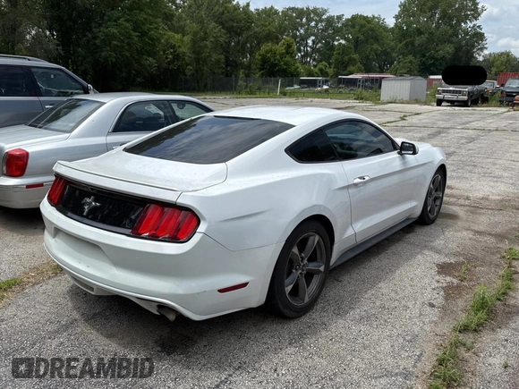 2016 Ford Mustang V6 with VIN 1FA6P8AM6G5336289, listed as a Copart auction lot 60267765 with 104,913 mi miles and Clean title. Bid and sale history available at DreamBid. Image 4.
