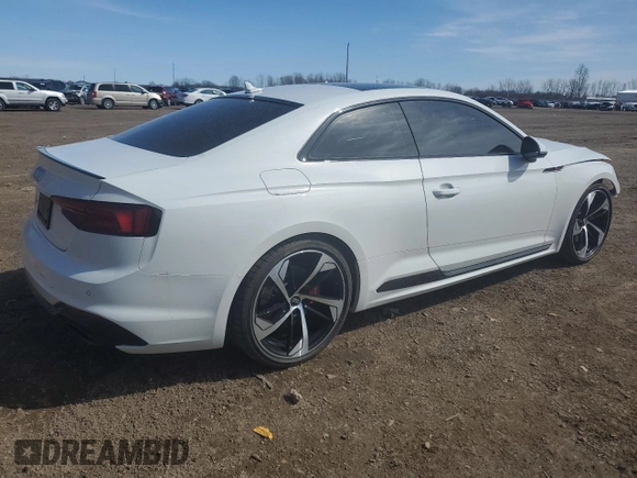 2018 Audi RS 5 z VIN WUAPWAF58JA905266, wystawiony jako Copart lot #48929444 z przebiegiem 47 604 mil mil oraz . Historia ofert i sprzedaży dostępna na DreamBid. Obrazek 3.