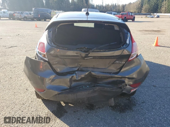 2016 Ford Fiesta SE with VIN 3FADP4EJ2GM208495, listed as a Copart auction lot 47990995 with Not Provided miles and Salvage Title. Bid and sale history available at carsss.com. Image 6.