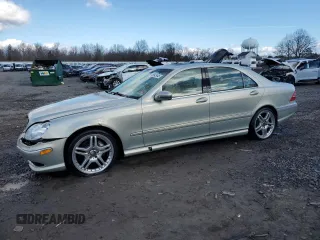2000 Mercedes-Benz S-Class with VIN WDBNG75J8YA066117, listed as a Copart auction lot 45643445 with 84,710 mi miles and Salvage Title. Bid and sale history available at carsss.com. Image 1.