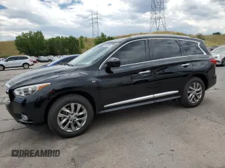2015 Infiniti QX60 z VIN 5N1AL0MMXFC507306, wystawiony jako Copart lot #66129135 z przebiegiem 82 536 mil mil oraz Czysty tytuł • Clean title. Historia ofert i sprzedaży dostępna na DreamBid. Obrazek 1.