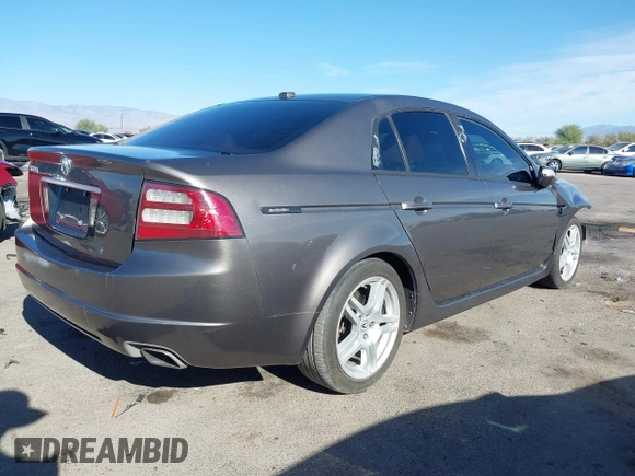 2008 Acura TL with VIN 19UUA66268A008704, listed as a IAAI auction lot 40993808 with 139,654 mi miles. Bid and sale history available at carsss.com. Image 4.