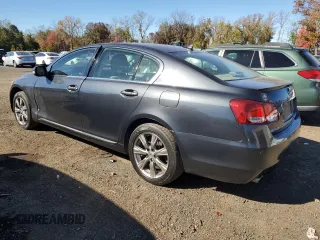 2008 Lexus GS 350 with VIN JTHCE96S780021630, listed as a Copart auction lot 75449024 with 210,978 mi miles and Salvage Title. Bid and sale history available at carsss.com. Image 2.