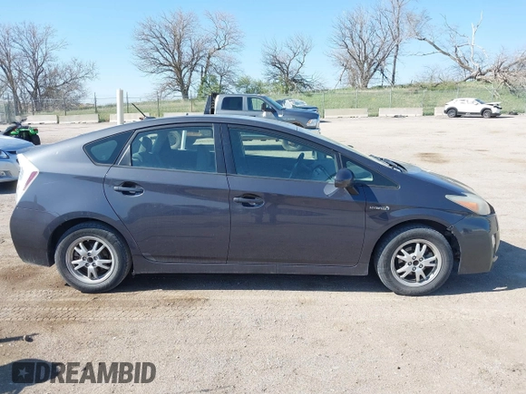 2011 Toyota Prius I with VIN JTDKN3DU4B0272062, listed as a IAAI auction lot 42082145 with 178,605 mi miles and . Bid and sale history available at DreamBid. Image 13.