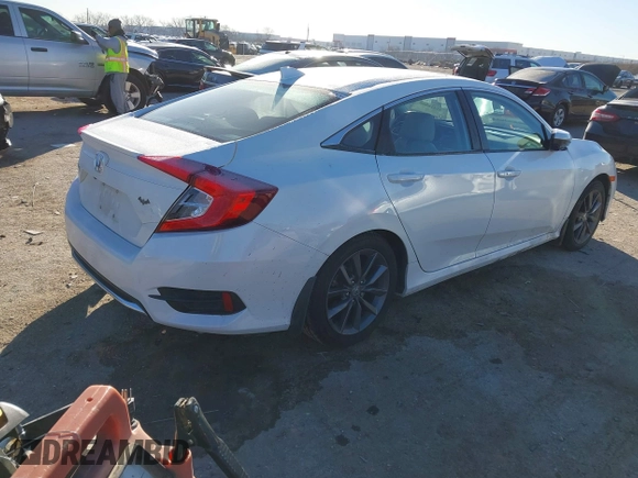 2020 Honda Civic EX-L with VIN 19XFC1F79LE015183, listed as a IAAI auction lot 41418080 with 45,921 mi miles and . Bid and sale history available at DreamBid. Image 4.