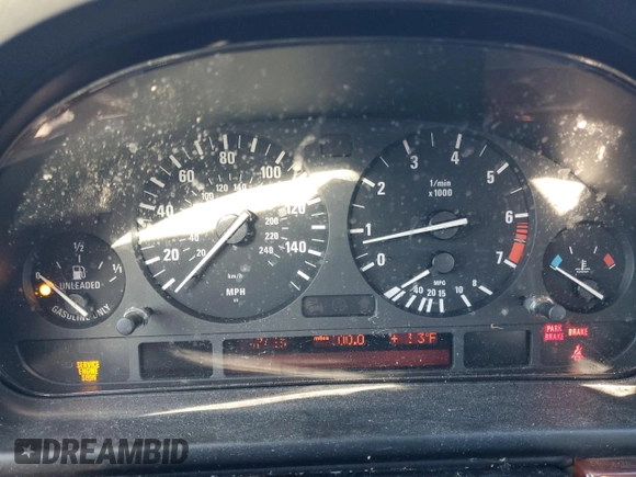 2002 BMW 5 Series 530i with VIN WBADT53402CE93491, listed as a Copart auction lot 42338765 with 0 mi miles and Salvage Title. Bid and sale history available at carsss.com. Image 9.