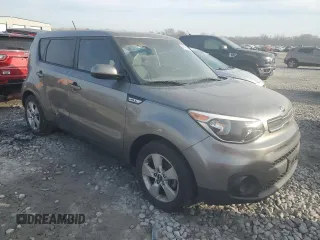 2017 Kia Soul with VIN KNDJN2A26H7411553, listed as a Copart auction lot 48780645 with 57,840 mi miles and Salvage Title. Bid and sale history available at carsss.com. Image 4.