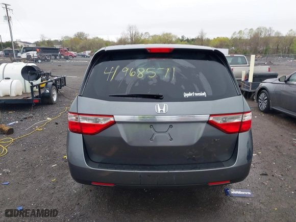 2012 Honda Odyssey EX with VIN 5FNRL5H49CB044488, listed as a IAAI auction lot 41968571 with 128,005 mi miles. Bid and sale history available at carsss.com. Image 16.