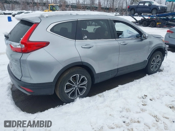 2020 Honda CR-V EX-L with VIN 5J6RW2H89LA021403, listed as a IAAI auction lot 41477146 with 52,210 mi miles and . Bid and sale history available at DreamBid. Image 4.