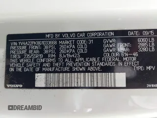 2016 Volvo XC90 T6 Momentum с VIN YV4A22PK8G1033668, выставлен на аукционе IAAI как лот 42291713 с пробегом 115 135 миль миль и . История ставок и продаж доступна на DreamBid. Изображение 9.