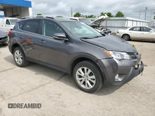 2013 Toyota RAV4 Limited with VIN 2T3YFREV6DW060165, listed as a Copart auction lot 61042955 with 77,374 mi miles and Salvage title. Bid and sale history available at DreamBid. Image 4.