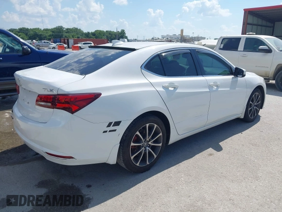2017 Acura TLX with VIN 19UUB1F34HA010640, listed as a IAAI auction lot 42569091 with 98,310 mi miles and . Bid and sale history available at DreamBid. Image 4.