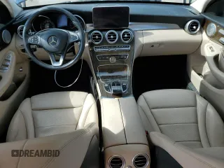 2017 Mercedes-Benz C 300 with VIN 55SWF4KBXHU220949, listed as a Copart auction lot 56018725 with 117,826 mi miles and Clean title. Bid and sale history available at DreamBid. Image 8.