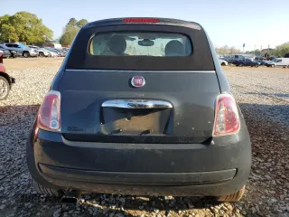 2017 FIAT 500 Pop with VIN 3C3CFFLR6HT594220, listed as a Copart auction lot 52114185 with 107,171 mi miles and Salvage title. Bid and sale history available at DreamBid. Image 6.