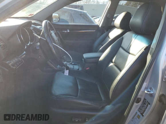 2013 Kia Sorento SX with VIN 5XYKWDA27DG321421, listed as a Copart auction lot 46719875 with 126,382 mi miles and Salvage Title. Bid and sale history available at carsss.com. Image 7.