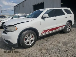 2013 Dodge Durango Crew with VIN 1C4RDHDG3DC617396, listed as a Copart auction lot 51156875 with 357,754 mi miles and Salvage Title. Bid and sale history available at carsss.com. Image 1.