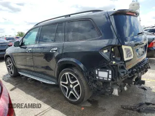 2017 Mercedes-Benz GLS 550 with VIN 4JGDF7DE6HA767061, listed as a Copart auction lot 58401894 with 138,175 mi miles and Salvage Title. Bid and sale history available at DreamBid. Image 2.