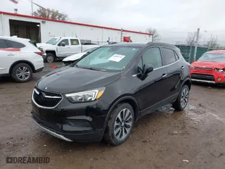 2021 Buick Encore Preferred with VIN KL4CJESB5MB300742, listed as a IAAI auction lot 41009716 with 13,964 mi miles. Bid and sale history available at carsss.com. Image 2.