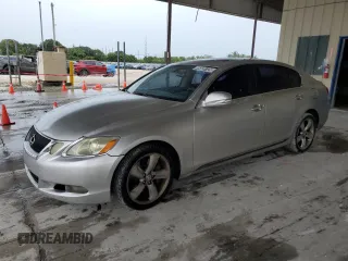 2008 Lexus GS 350 with VIN JTHBE96SX80042144, listed as a Copart auction lot 46828125 with 207,081 mi miles and Clean Title. Bid and sale history available at carsss.com. Image 1.