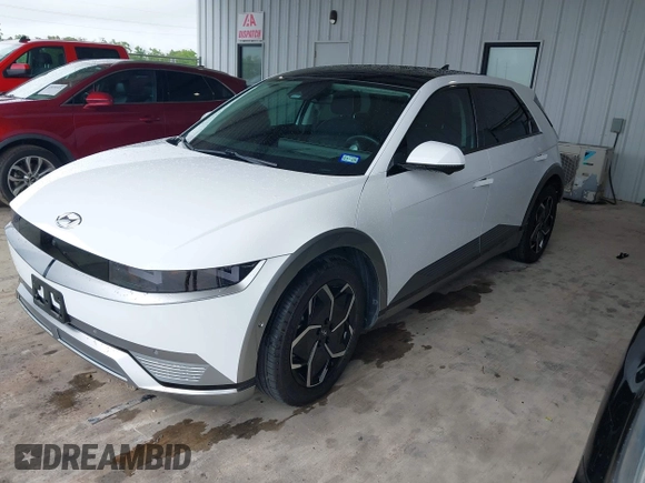2023 Hyundai Ioniq 5 Limited with VIN KM8KR4AE1PU232864, listed as a IAAI auction lot 42108677 with 12,783 mi miles and . Bid and sale history available at DreamBid. Image 19.