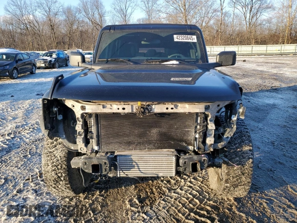 2022 Ford Bronco with VIN 1FMEE5DP9NLB55644, listed as a Copart auction lot 42320845 with 27,169 mi miles and Salvage Title. Bid and sale history available at DreamBid. Image 5.