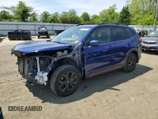 2023 Subaru Forester Special Sports with VIN JF2SKAJC8PH539710, listed as a Copart auction lot 56478115 with 12,330 mi miles and Salvage title. Bid and sale history available at DreamBid. Image 1.