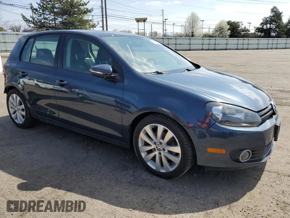2014 Volkswagen Golf TDI w/Sunroof & Nav с VIN WVWDM7AJ9EW006745, выставлен на аукционе Copart как лот 51076805 с пробегом 94 761 миль миль и Списание • Salvage title. История ставок и продаж доступна на DreamBid. Изображение 4.