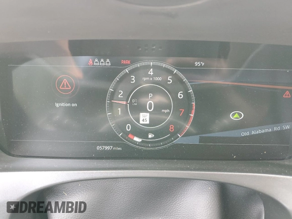 2019 Jaguar F-Pace 30t Portfolio with VIN SADCN2GX8KA355738, listed as a Copart auction lot 67042053 with 57,997 mi miles and . Bid and sale history available at DreamBid. Image 9.