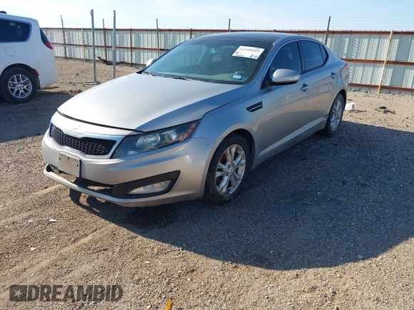 2013 Kia Optima EX with VIN 5XXGN4A76DG096109, listed as a IAAI auction lot 42509049 with 168,270 mi miles and . Bid and sale history available at DreamBid. Image 2.