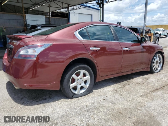 2012 Nissan Maxima SV with VIN 1N4AA5AP7CC810454, listed as a Copart auction lot 60200725 with 119,499 mi miles and Clean title. Bid and sale history available at DreamBid. Image 3.