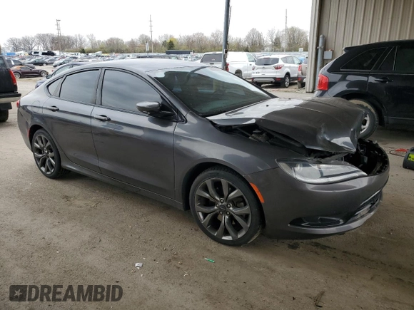2016 Chrysler 200 S z VIN 1C3CCCBB9GN102483, wystawiony jako Copart lot #53610405 z przebiegiem 92 865 mil mil oraz Szkoda całkowita • Salvage title. Historia ofert i sprzedaży dostępna na DreamBid. Obrazek 4.