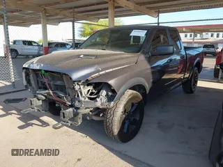 2019 Ram 1500 Classic Warlock with VIN 1C6RR6GG4KS669681, listed as a IAAI auction lot 41990933 with 62,243 mi miles. Bid and sale history available at carsss.com. Image 17.