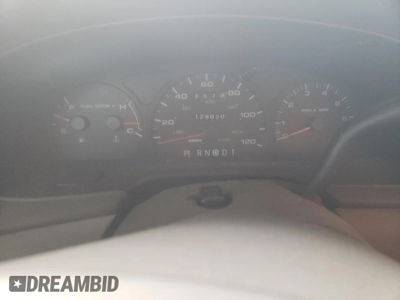 2003 Ford Taurus LX Standard with VIN 1FAFP52U53G280700, listed as a Copart auction lot 87488014 with 128,020 mi miles and Salvage title. Bid and sale history available at DreamBid. Image 9.