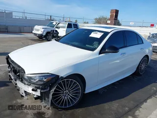 2023 Mercedes-Benz C 300 with VIN W1KAF4GB0PR105246, listed as a IAAI auction lot 41911499 with 33,613 mi miles and . Bid and sale history available at DreamBid. Image 2.