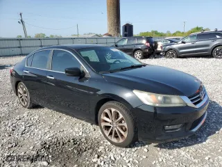 2015 Honda Accord Sedan Sport with VIN 1HGCR2F59FA232019, listed as a Copart auction lot 50682635 with 135,465 mi miles and Salvage Title. Bid and sale history available at carsss.com. Image 4.