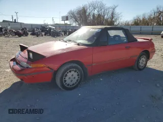1991 Mercury Capri z VIN 6MPCT0369M8627509, wystawiony jako Copart lot #86108114 z przebiegiem 112 629 mil mil oraz Szkoda całkowita • Salvage title. Historia ofert i sprzedaży dostępna na DreamBid. Obrazek 1.