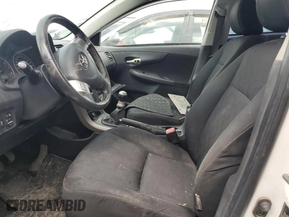 2010 Toyota Corolla with VIN 2T1BU4EE5AC236871, listed as a Copart auction lot 58350175 with Not provided miles and Salvage title. Bid and sale history available at DreamBid. Image 7.