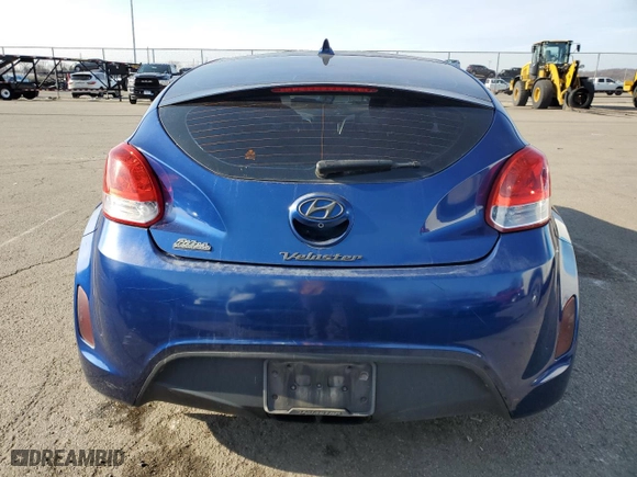 2016 Hyundai Veloster with VIN KMHTC6AD6GU279851, listed as a Copart auction lot 84328294 with 148,201 mi miles and Clean Title. Bid and sale history available at carsss.com. Image 6.
