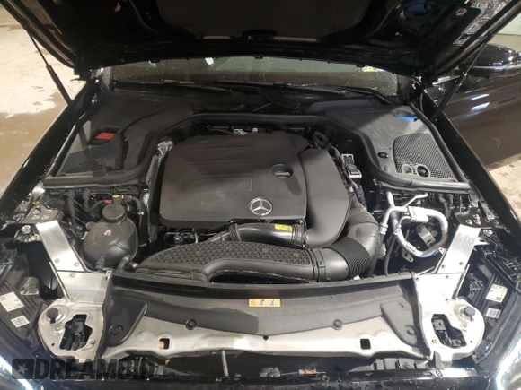 2023 Mercedes-Benz E 350 with VIN W1KZF8EB3PB186989, listed as a Copart auction lot 43712505 with 11,127 mi miles and Salvage Title. Bid and sale history available at DreamBid. Image 12.