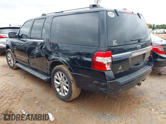 2017 Ford Expedition Max Limited with VIN 1FMJK1KT2HEA05741, listed as a IAAI auction lot 42348132 with 204,901 mi miles and . Bid and sale history available at DreamBid. Image 3.