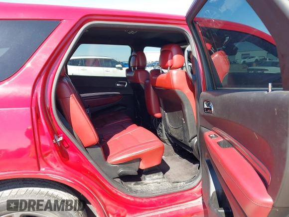 2016 Dodge Durango R/T with VIN 1C4SDHCT7GC402737, listed as a IAAI auction lot 41629418 with 206,557 mi miles and . Bid and sale history available at DreamBid. Image 8.