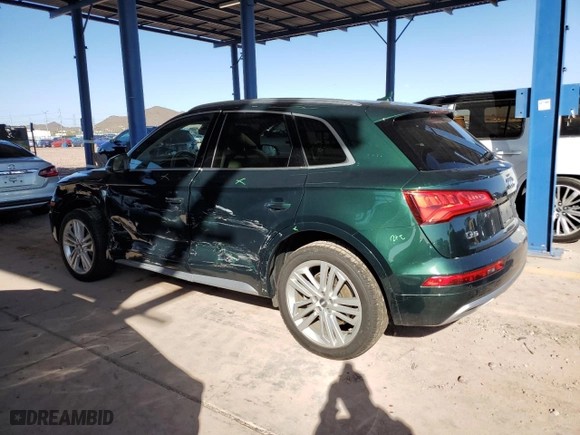 2018 Audi Q5 Prestige with VIN WA1CNAFY6J2117938, listed as a Copart auction lot 48288565 with 39,701 mi miles and Salvage Title. Bid and sale history available at carsss.com. Image 2.