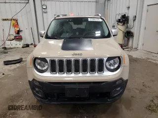 2015 Jeep Renegade Limited with VIN ZACCJBDT8FPB77845, listed as a Copart auction lot 57992125 with 86,705 mi miles and Non repairable. Bid and sale history available at DreamBid. Image 5.