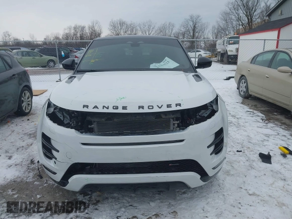 2023 Land Rover Range Rover Evoque Dynamic SE with VIN SALZL2FX0PH190126, listed as a IAAI auction lot 41416523 with 20,906 mi miles. Bid and sale history available at carsss.com. Image 13.