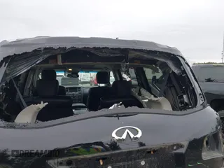 2017 Infiniti QX80 Signature Edition with VIN JN8AZ2NEXH9155628, listed as a IAAI auction lot 41941376 with 90,134 mi miles. Bid and sale history available at carsss.com. Image 6.